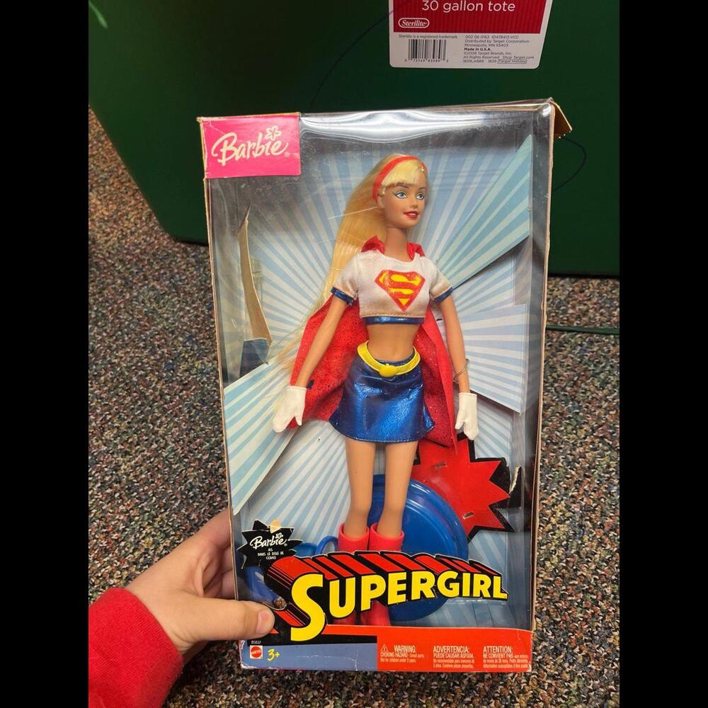 2003 MATTEL BARBIE as SUPERGIRL